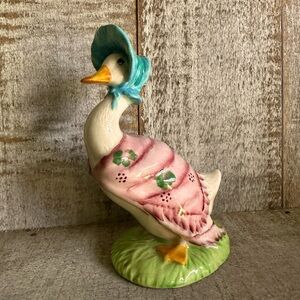 Beatrix Potter “Jemima Puddleduck” figure.  Royal Doulton Frederick Warne & Co